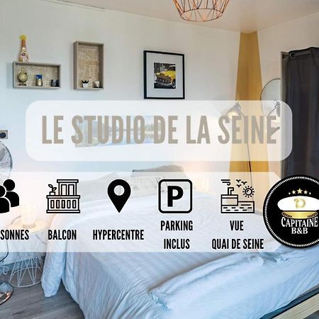 Studio De La Seine - Balcon - Hypercentre - Parking Inclus Apartamento Troyes Exterior foto